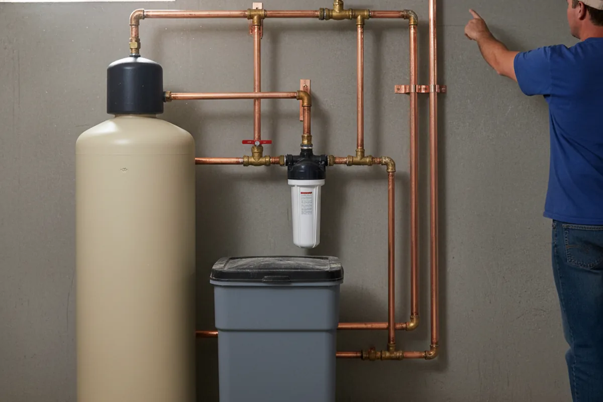 Whole-house water treatment system installed in Bowmanstown